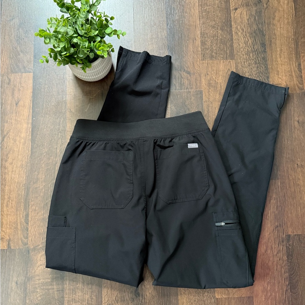 Figs Lined Yola Skinny Scrub Pants - Picture 3 of 7